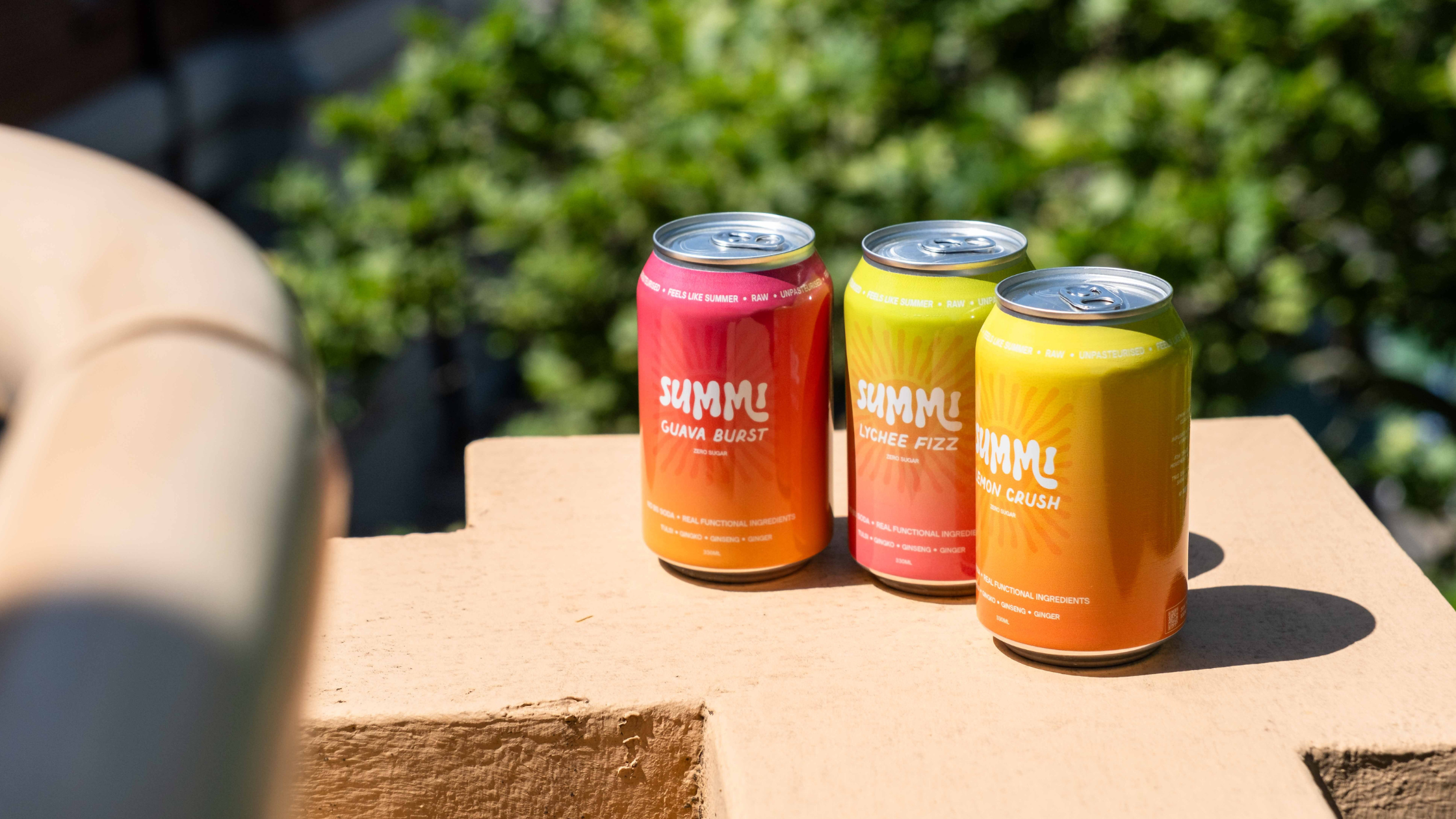 SUMMi Soda's in a row
